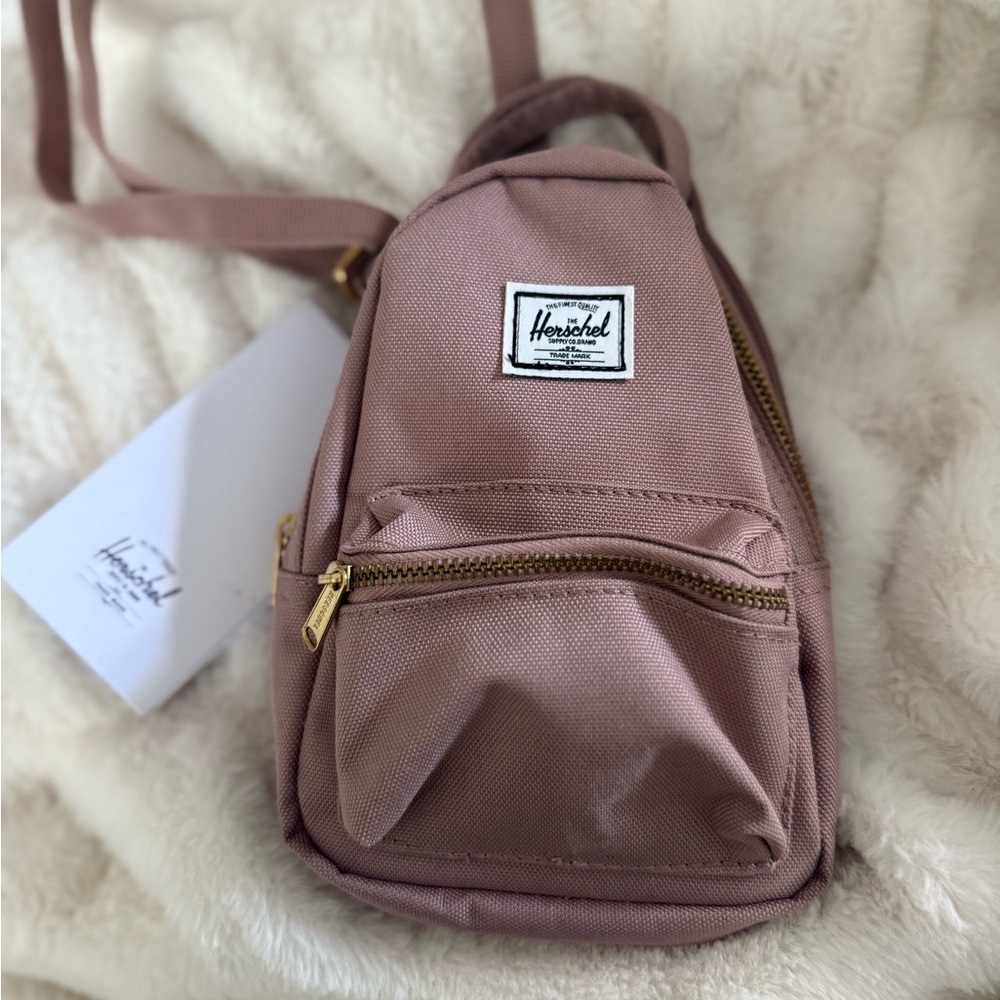 Herschel Supply Company Women's ash rose nova crossbody tiny Backpack
